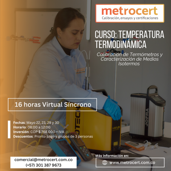 Curso en Temperatura Termodinámica
